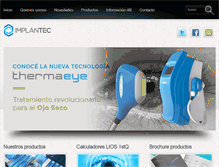 Tablet Screenshot of implantecinsumos.com